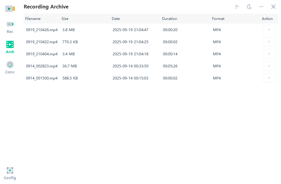 Screenshot 3 of TiRec